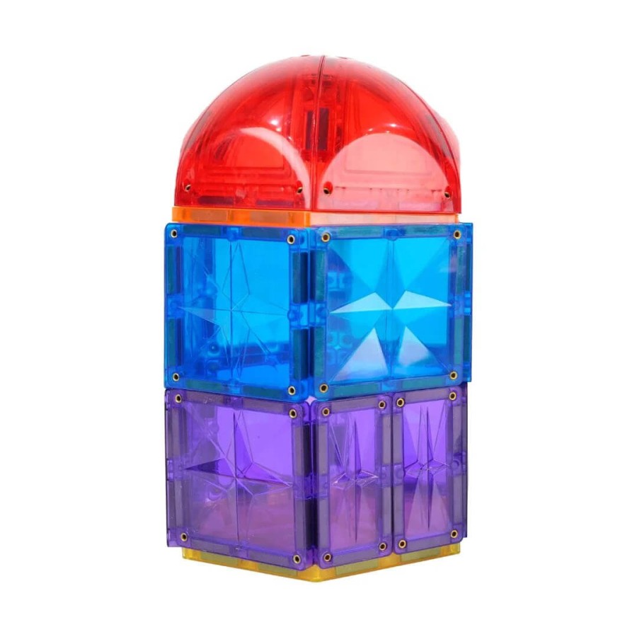Klocki magnetyczne Curved Dome Pack Intense - 47 el. / Cleverclixx