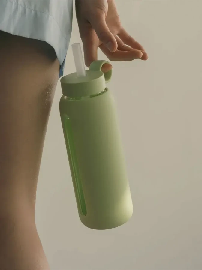 Szklana butelka Bink Day, 600 ml - Matcha / Bink