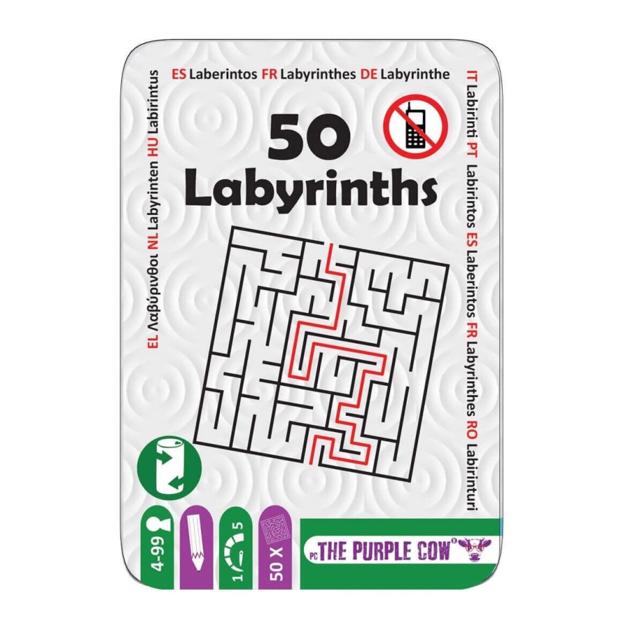 II GATUNEK: Podróżne łamigłówki - 50 Labiryntów / The Purple Cow