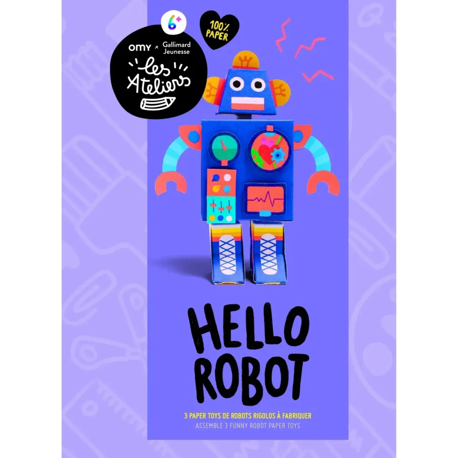 Hello Robot - kreatywna zabawa / OMY X GALLIMARD