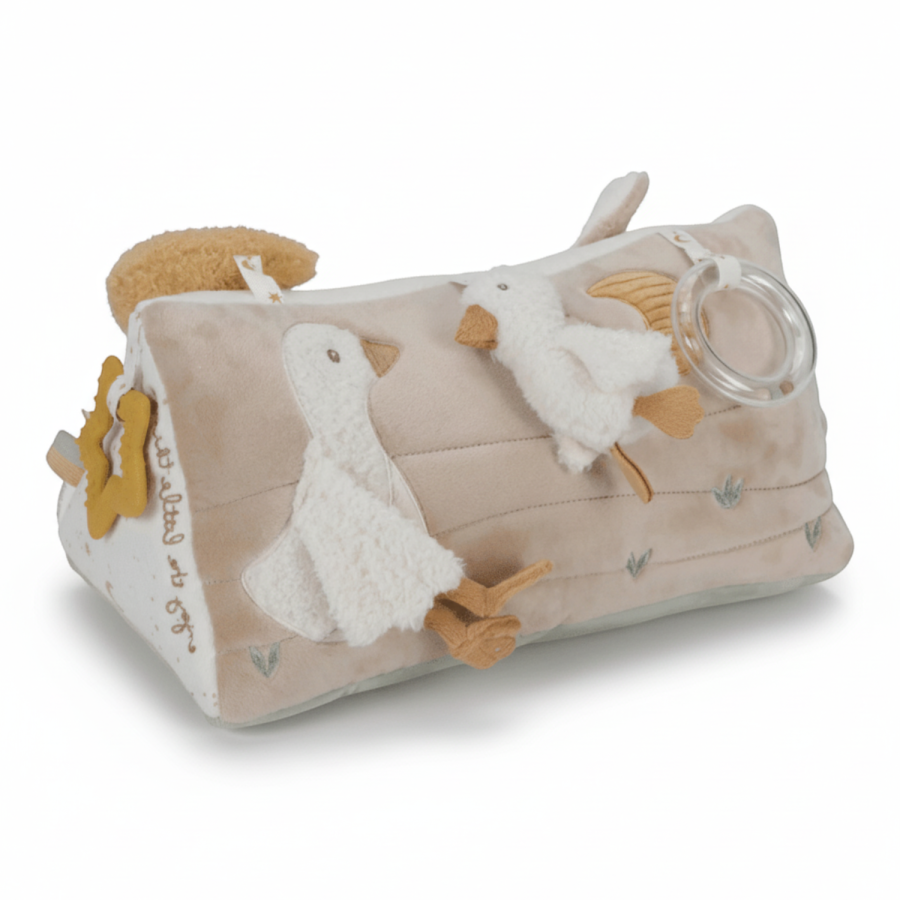 Little Dutch Newborn Naturals – Set Regalo Neonato 3 Pezzi Coniglietto Beige – Copertina, Peluche E Sonaglio – Regalo Di Nascita