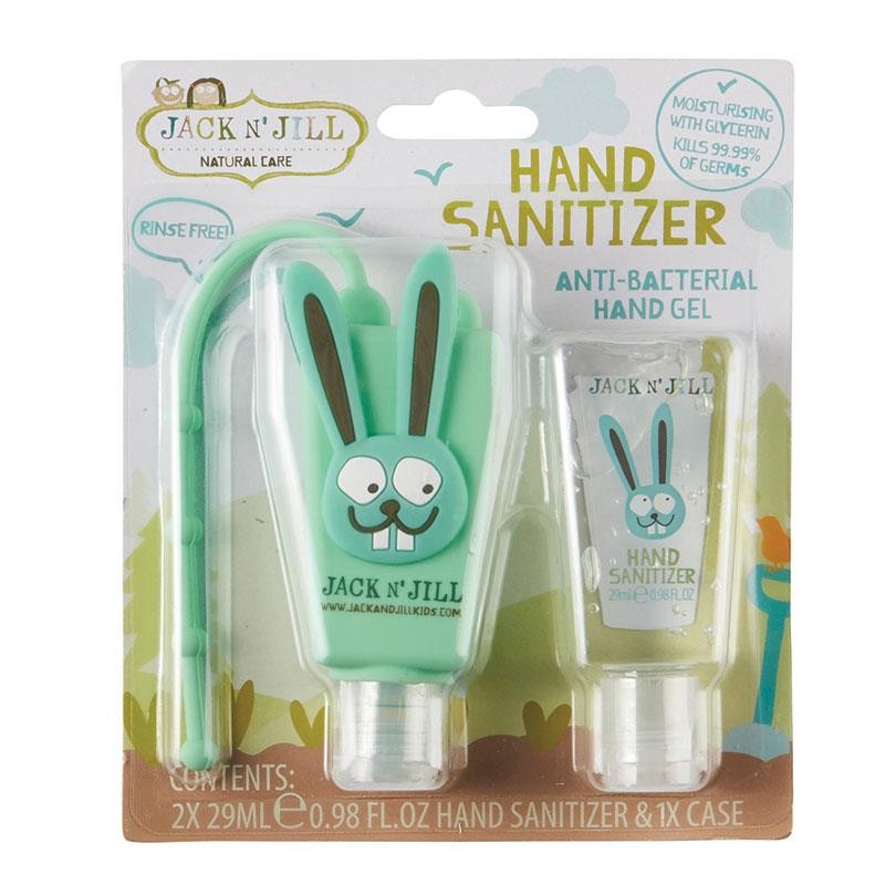 Żel do dezynfekcji rąk, BUNNY, 2x29ml / Jack N'Jill