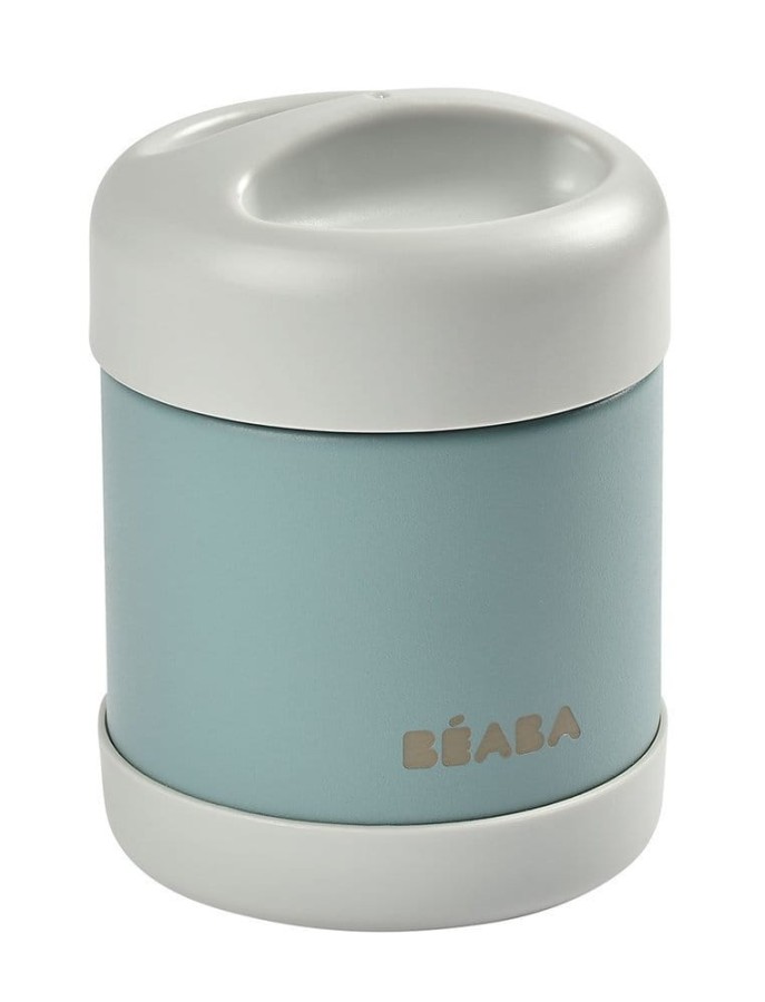 Pojemnik - termos obiadowy ze stali nierdzewnej 300 ml - eucalyptus green / Beaba