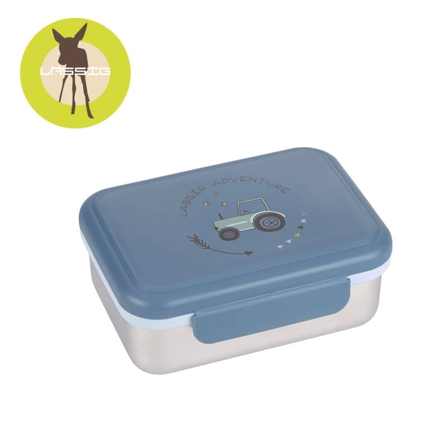 Lunchbox ze stali nierdzewnej Adventure Traktor / Lassig