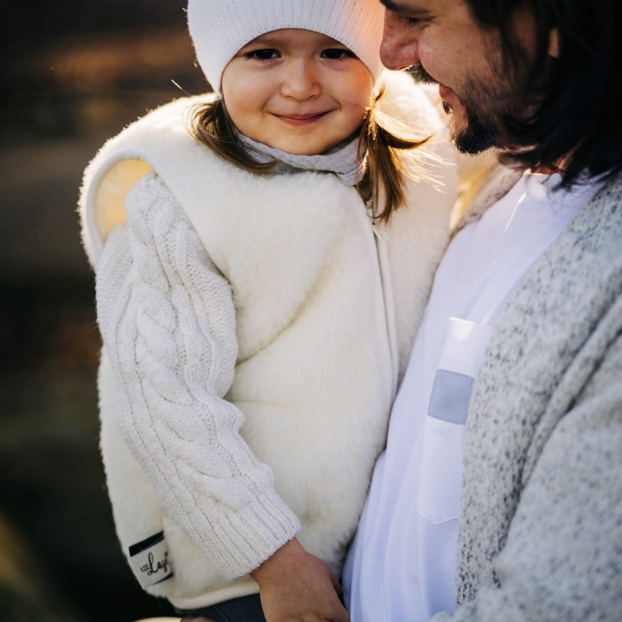 Kamizelka MERINO, rozmiary / Layette