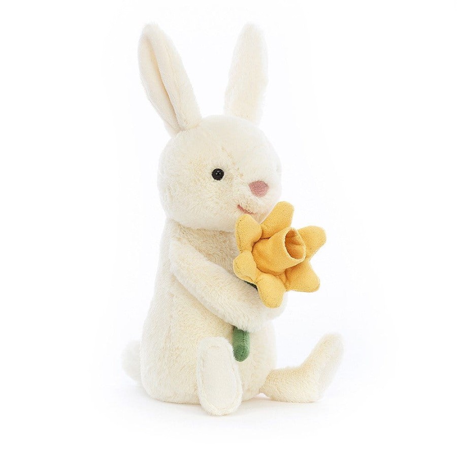 Króliczek Bobbi z żonkilem 18 cm / Jellycat