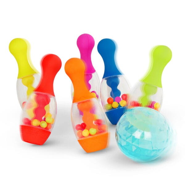 Let’s Go Bowling! – zestaw do gry w KRĘGLE (wersja bez światła) / B.Toys
