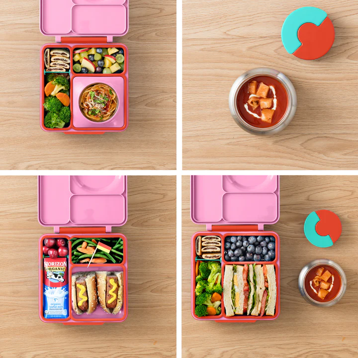 OMIEBOX lunch box z termosem, Pink Berry / OMIE