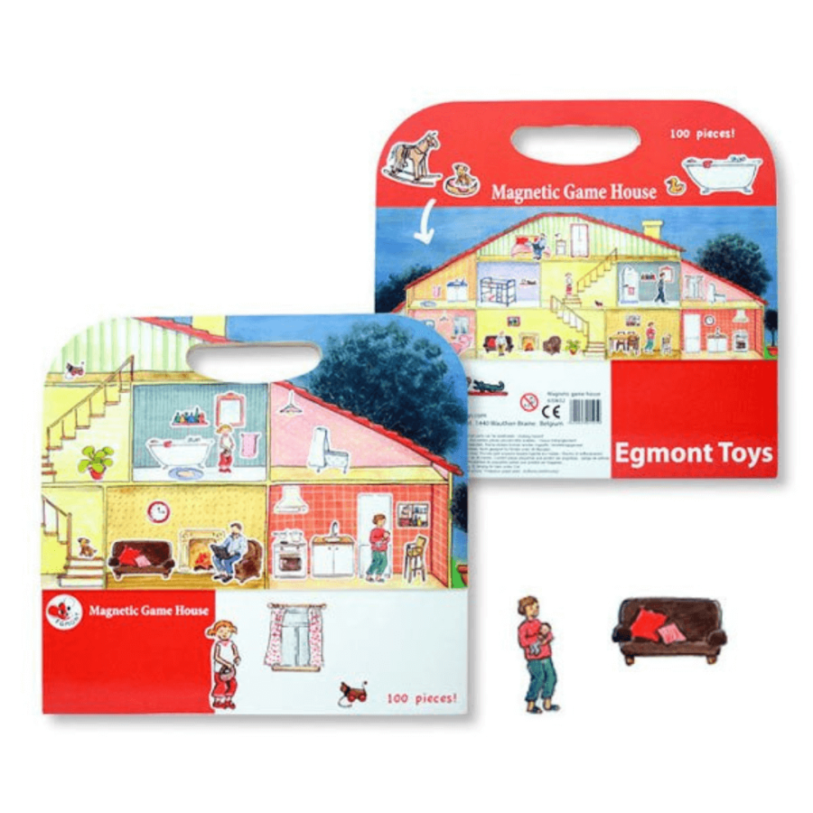 Układanka - gra magnetyczna, Dom / Egmont Toys® 630652
