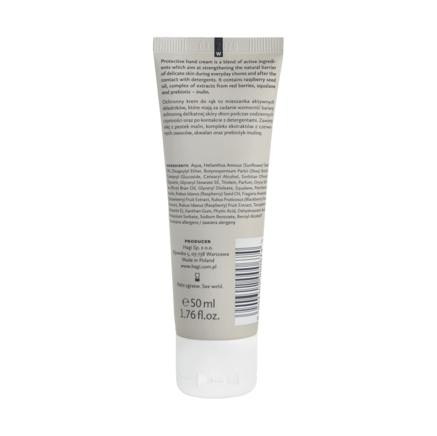 Naturalny, ochronny krem do rąk – Malinowy Chruśniak, 50 ml / Hagi