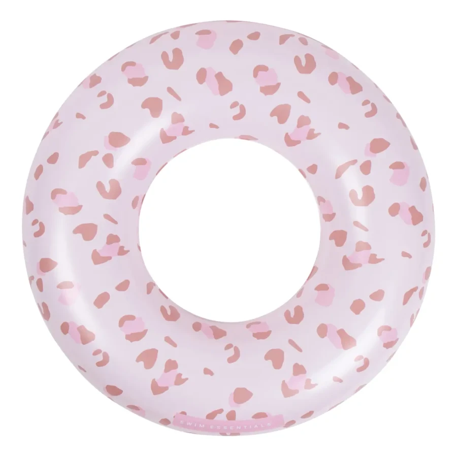 Koło do pływania 55 cm, Old Pink Leopard / The Swim Essentials 2022SE175