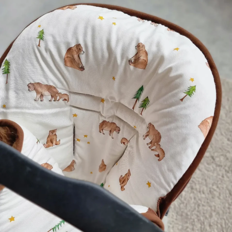 Śpiworek do fotelika samochodowego MERINO Bears / Layette