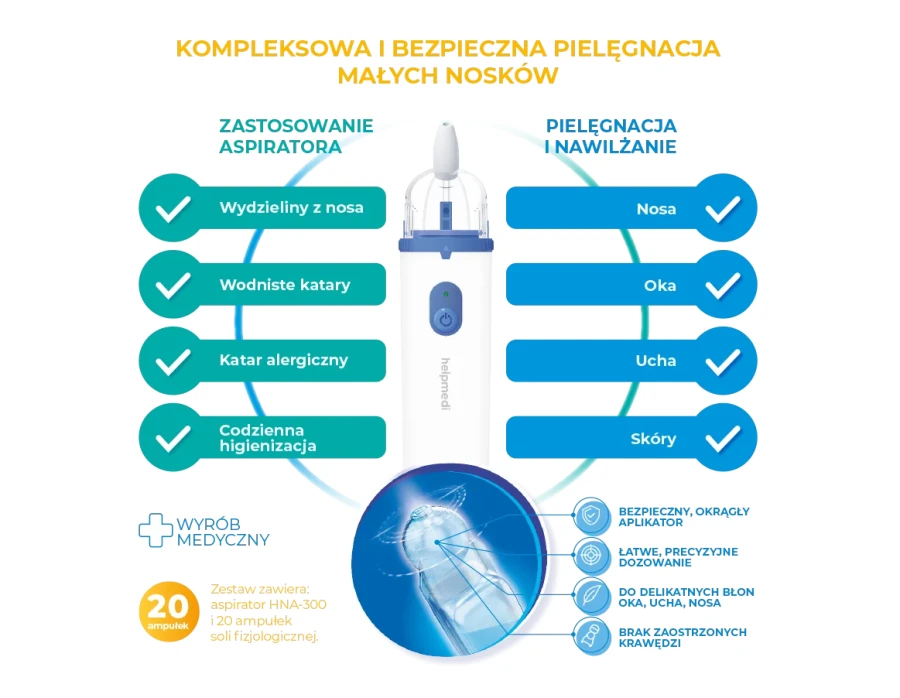 Ultra cichy aspirator elektryczny Electrino