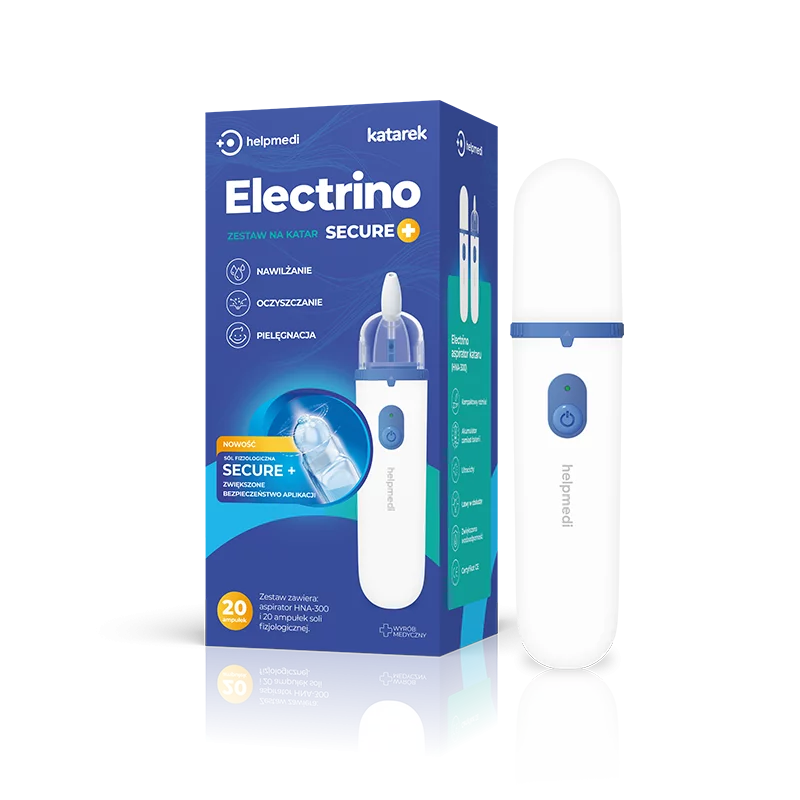 Ultra cichy aspirator elektryczny Electrino