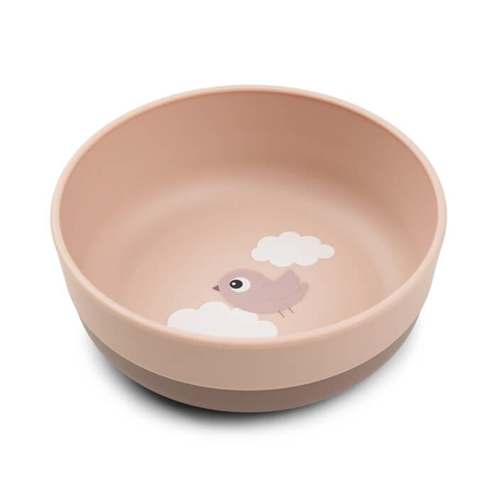 Miska dla sziecka Foodie Happy Clouds - Powder / Done by Deer