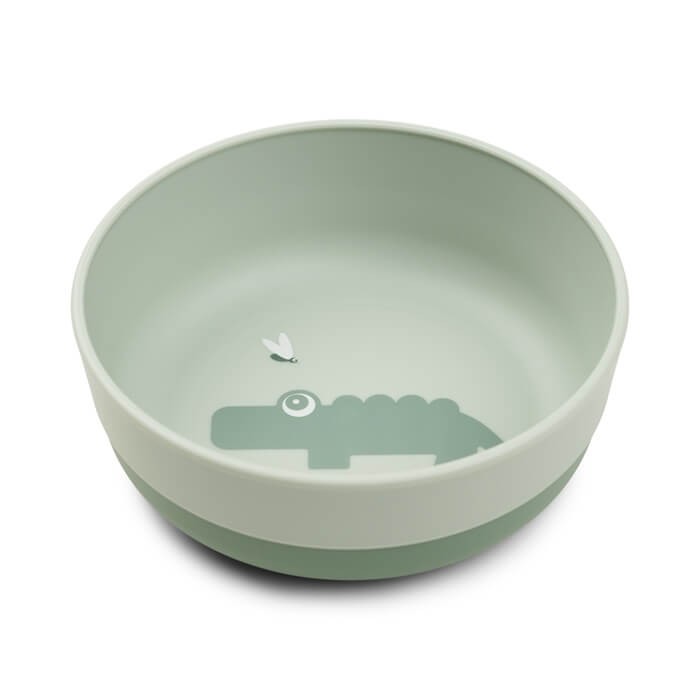 Miska dla sziecka Foodie Happy Clouds - Green / Done by Deer