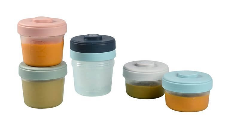 Beaba Zestaw słoiczków Clip 6 szt. (2x90ml + 4x150ml) / Beaba