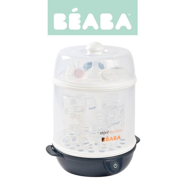 Sterylizator parowy 2w1 Night blue / Beaba