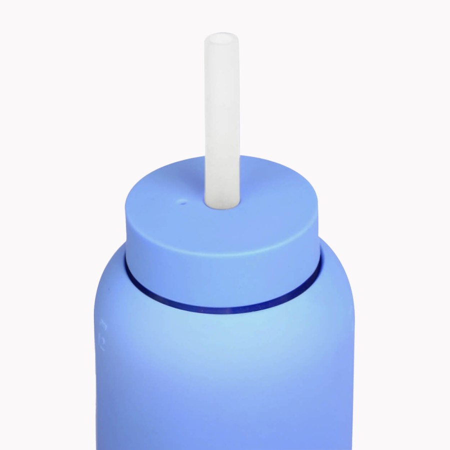 Silikonowa nasadka z rurką do butelek Bink - CORNFLOWER / BINK