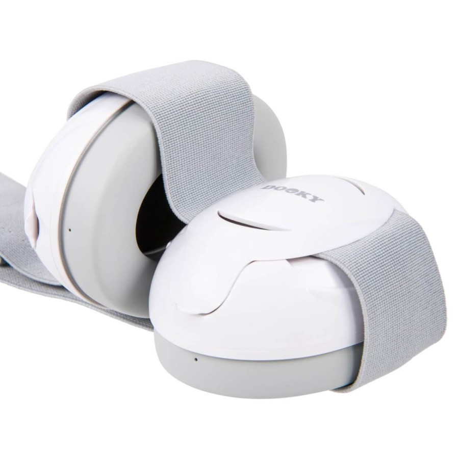 Słuchawki ochronne Earmuff - white 0-3 / DOOKY Baby
