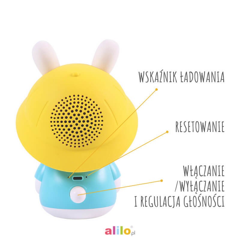 Króliczek Baby Bunny G9S+ - różowy / Alilo