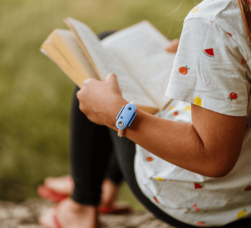Ultradźwiękowe urządzenie chroniące przed kleszczami TICKLESS® Kid Pro Greek Blue