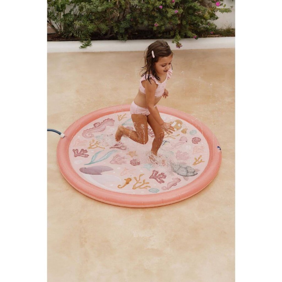 Mata wodna Pink Ocean Dreams 150 cm / Little Dutch 2012396