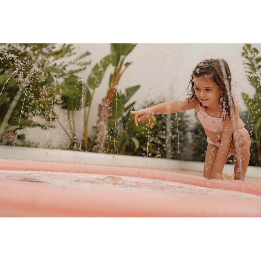 Mata wodna Pink Ocean Dreams 150 cm / Little Dutch 2012396