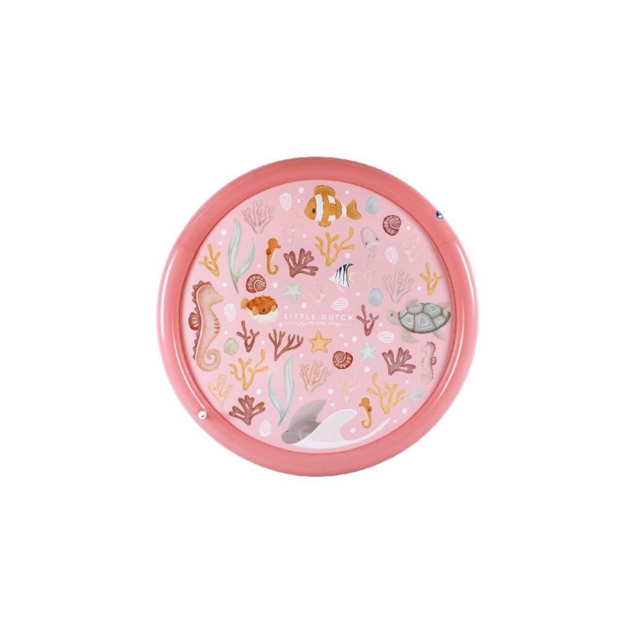 Mata wodna Pink Ocean Dreams 150 cm / Little Dutch 2012396