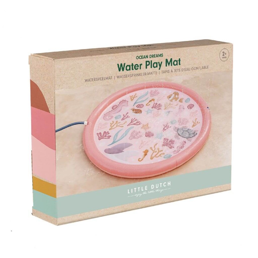 Mata wodna Pink Ocean Dreams 150 cm / Little Dutch 2012396