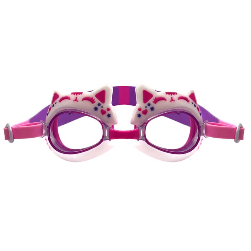 Okulary do pływania Aqua2ude - Kotek różowy 3+ / Bling2o