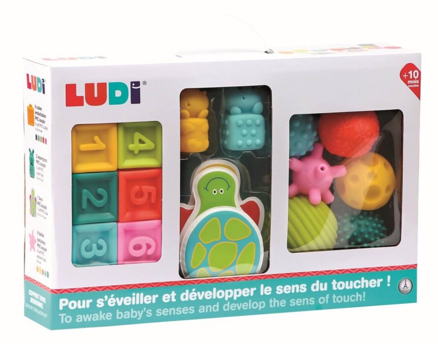 Duży zestaw rozmaitości sensorycznych, combo sensoryczne / LUDI