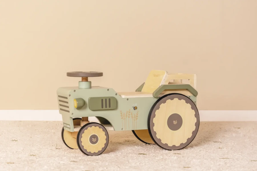 Jeździk Traktor Little Farm FSC / Little Dutch