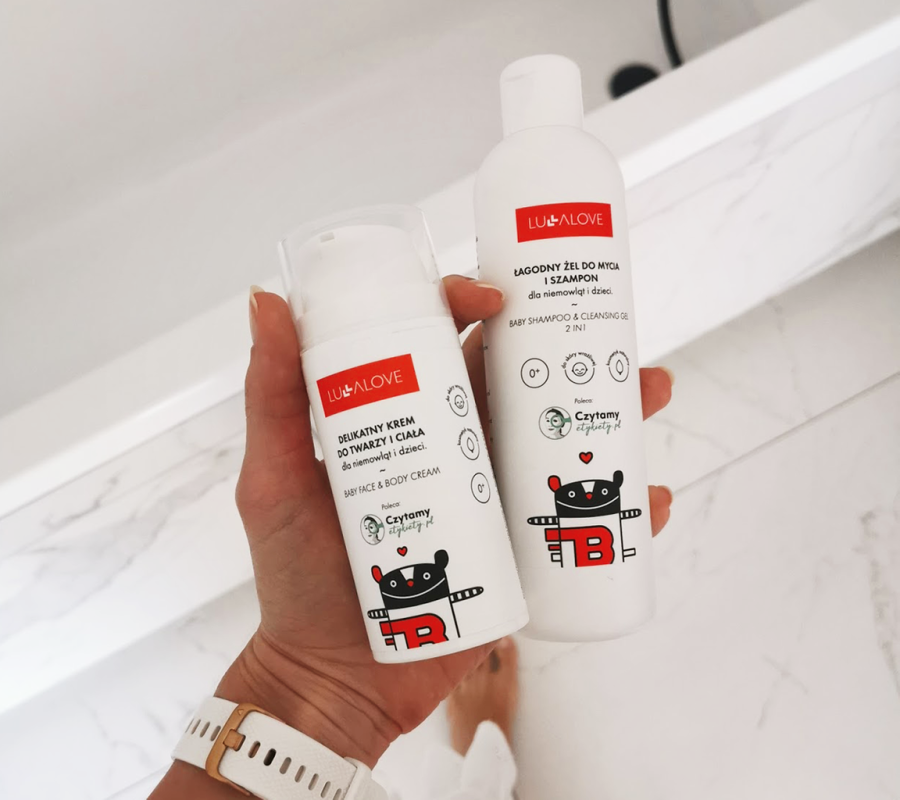Łagodny żel do mycia i szampon dla niemowląt i dzieci - 250 ml / Lullalove