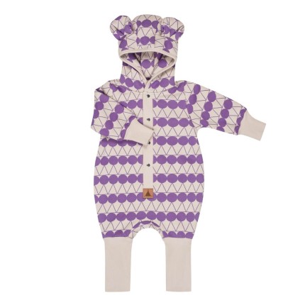 Uchaty kombinezon - Kropki Beż / Zezuzulla ZZZ