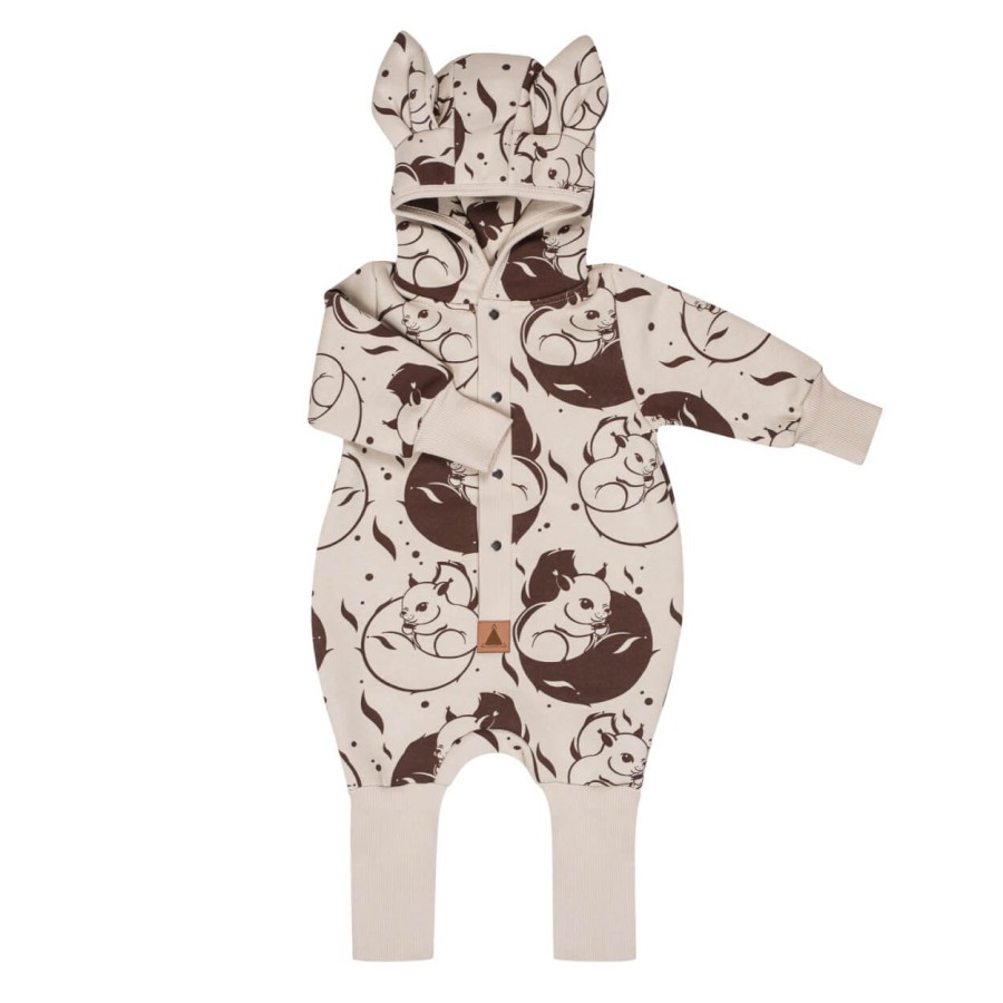 Uchaty kombinezon - Wiewiórka Beż / Zezuzulla ZZZ