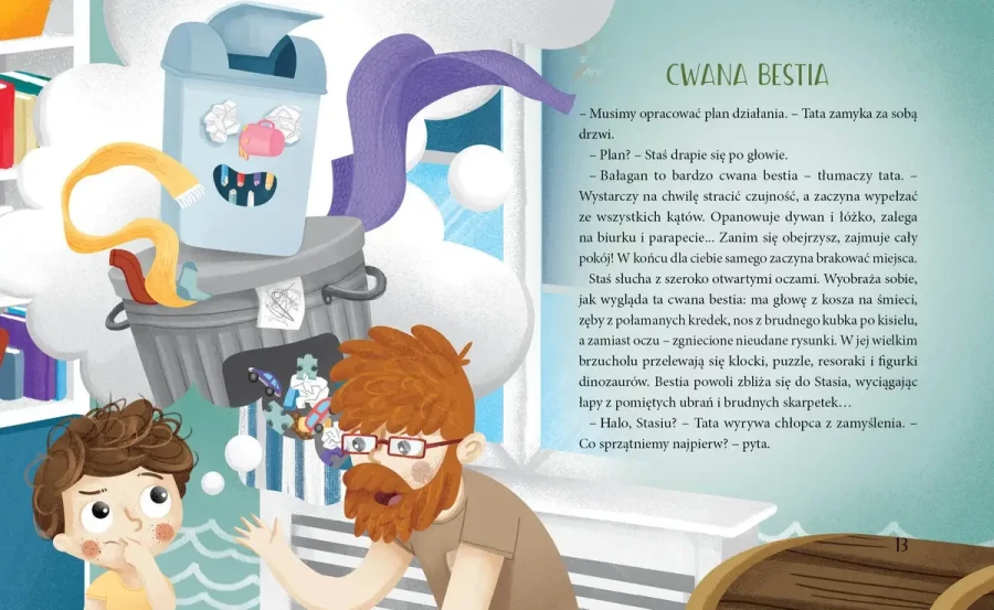 Staś Pętelka. Obowiązki domowe / Wydawnictwo Zielona Sowa