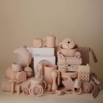 Grzechotka silikonowa - Blush / Mushie