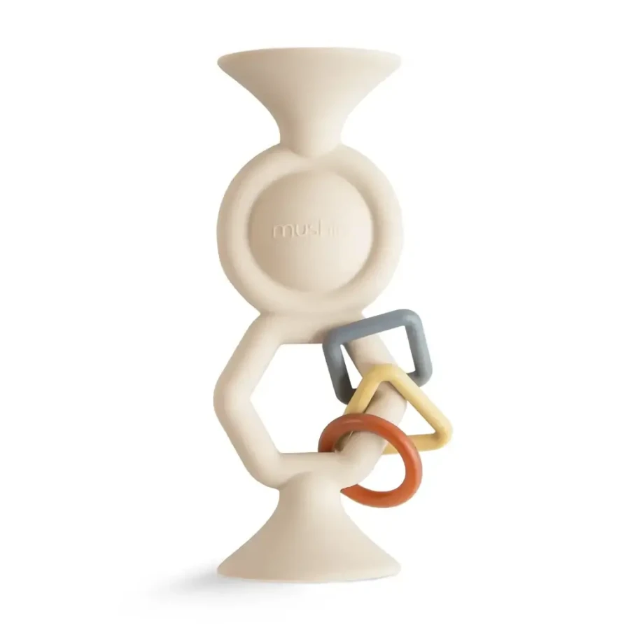 Zabawka z przyssawką HexaPop - Blush / Mushie