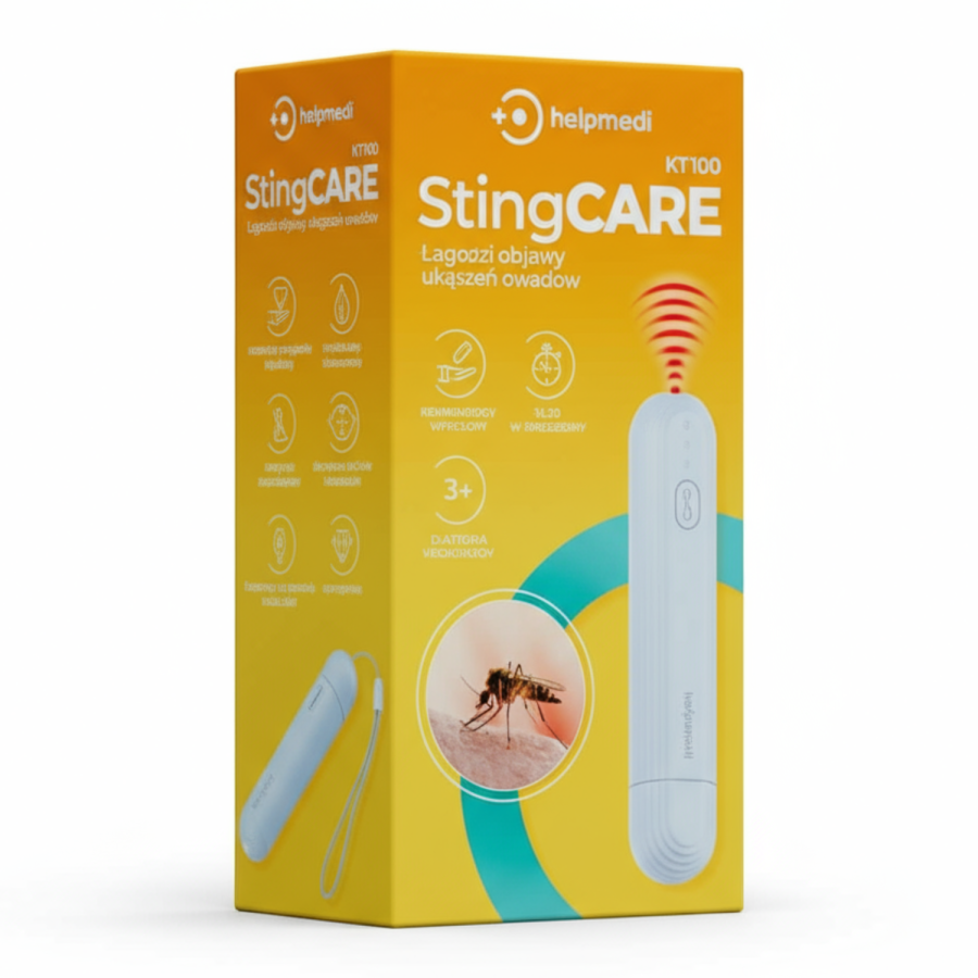 Urządzenie na ukąszenia owadów, STING CARE KT-100 / HelpMedi