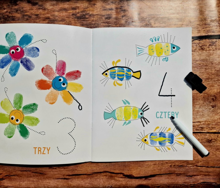 Liczby. Akademia Mądrego Dziecka. Rysuję i ścieram / HarperCollins