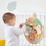 Wielofunkcyjna tablica edukacyjna drewniana Ogród Sweet Cocoon 12m+ / Janod