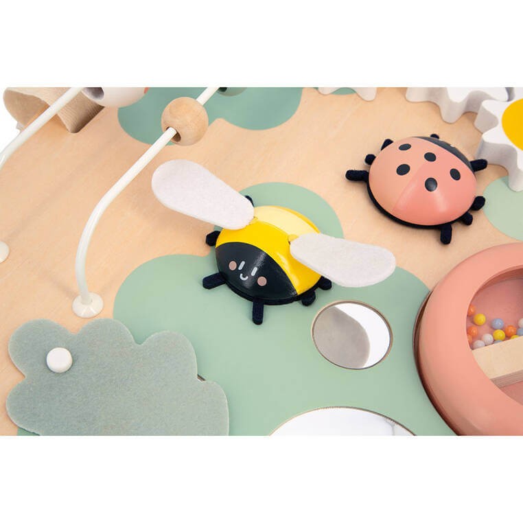 Wielofunkcyjna tablica edukacyjna drewniana Ogród Sweet Cocoon 12m+ / Janod