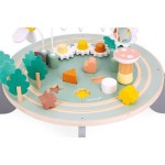 Wielofunkcyjny stolik edukacyjny drewniany z regulacją wysokości Ogród Sweet Cocoon 12m+ / Janod