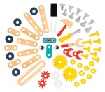 Duży stolik warsztat drewniany magnetyczny Robot Brico ‘Kids 3+ / Janod