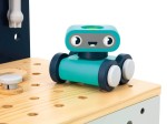 Duży stolik warsztat drewniany magnetyczny Robot Brico ‘Kids 3+ / Janod
