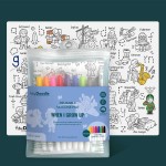 Duża Mata Silikonowa do Kolorowania A3 - Zawody / HeyDoodle