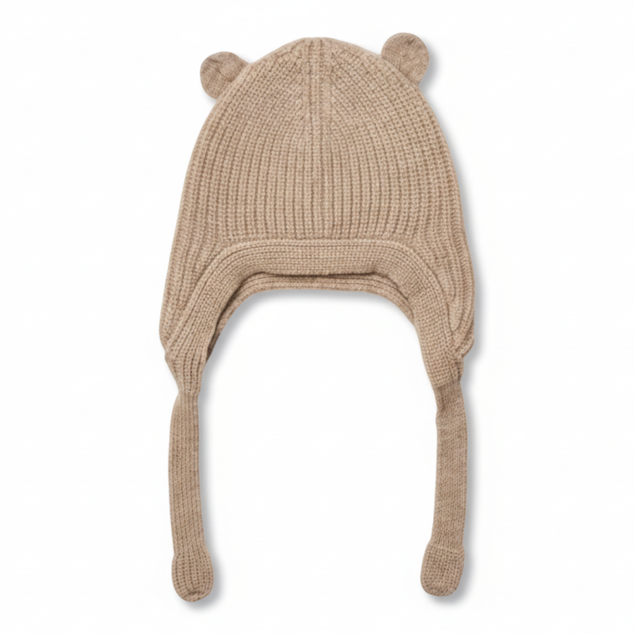 Czapka bonetka Aviana - oat melange / Liewood