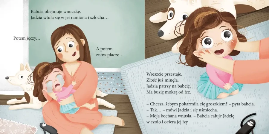 Jadzia Pętelka czuje złość / Wydawnictwo Zielona Sowa