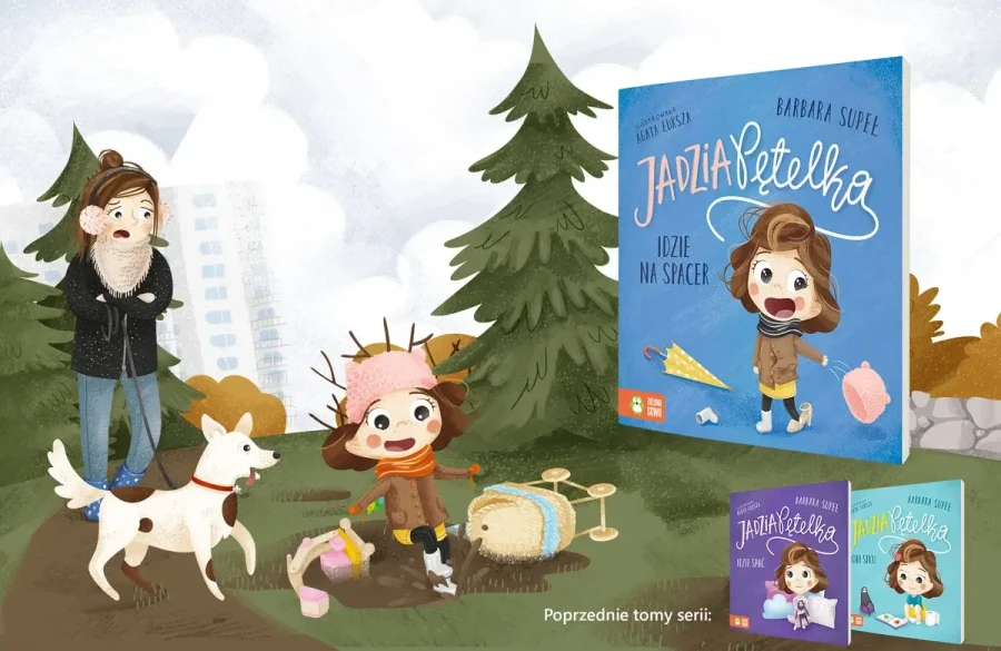 Jadzia Pętelka idzie na spacer / Wydawnictwo Zielona Sowa